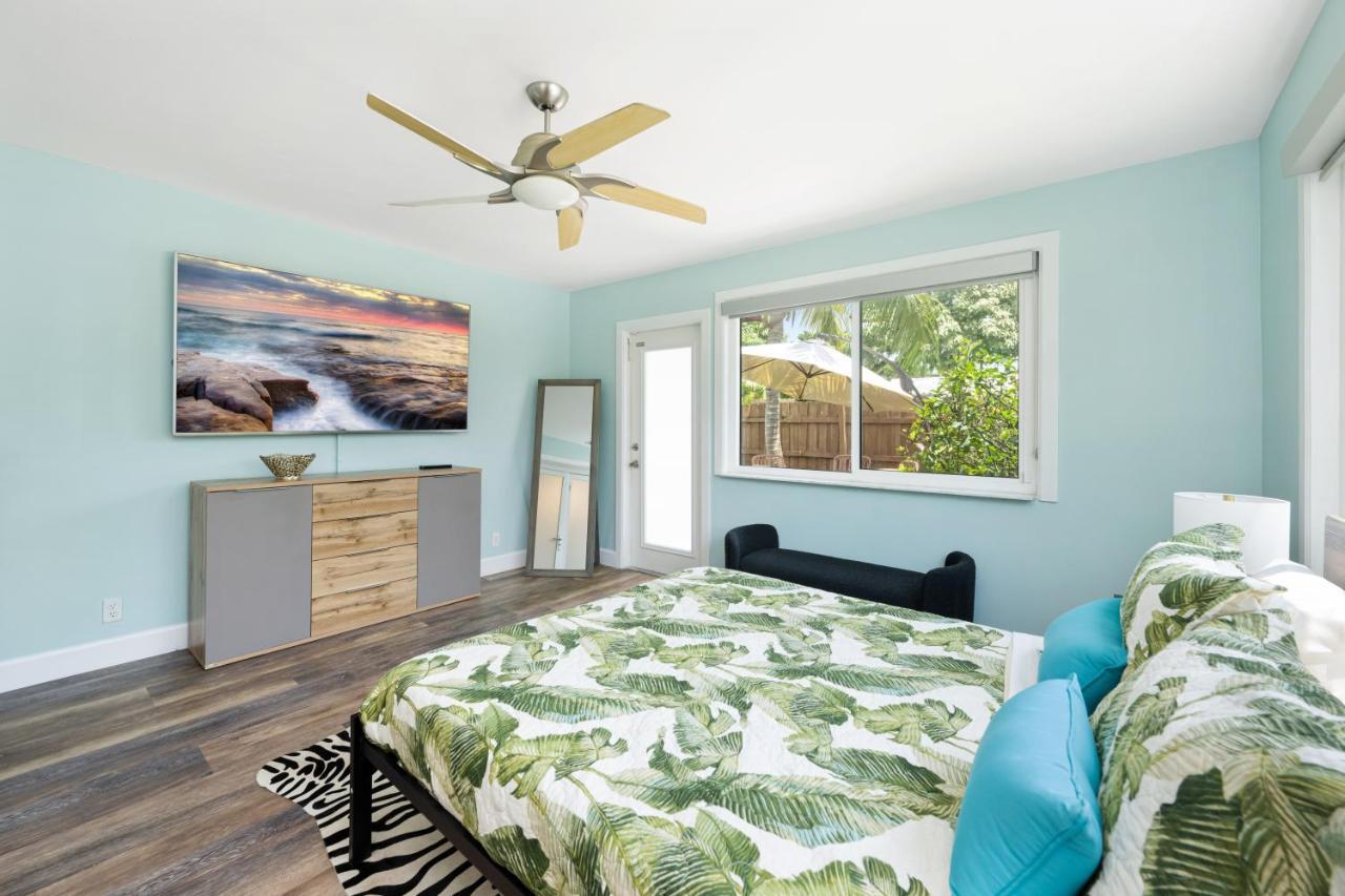 Palms Retreat! Giant Heated Pool-Hottub-Firepit-5Min2Beach-Pets-Ev Chgr Fort Lauderdale Exterior photo